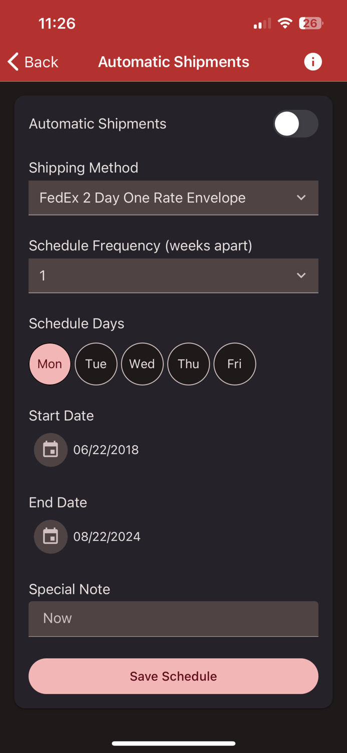 Good Sam Mail Service