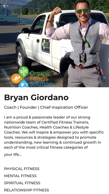 Organic Fitness Solutions Inc. screenshot-6