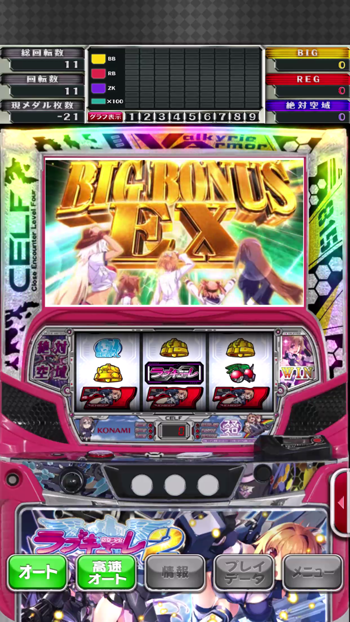 パチスロ 防空少女ラブキューレ２