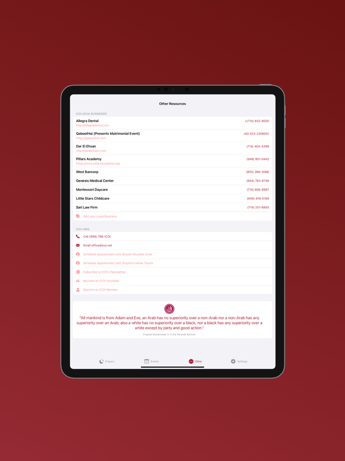 Islamic Center of Irvine