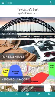 newcastle’s best: travel guide iphone screenshot 1