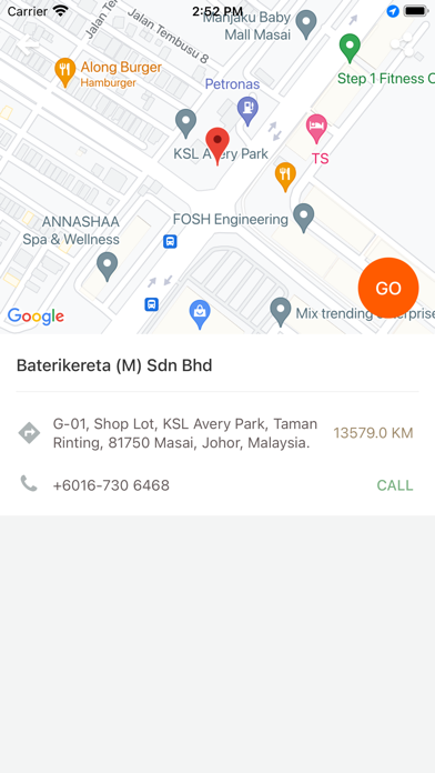 Baterikereta (M) Sdn Bhd Screenshot