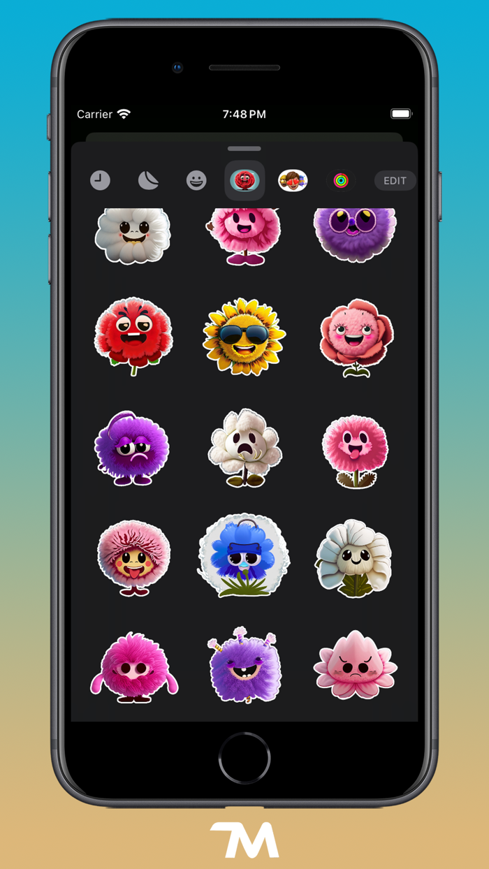 Blossoming Flowers Stickers