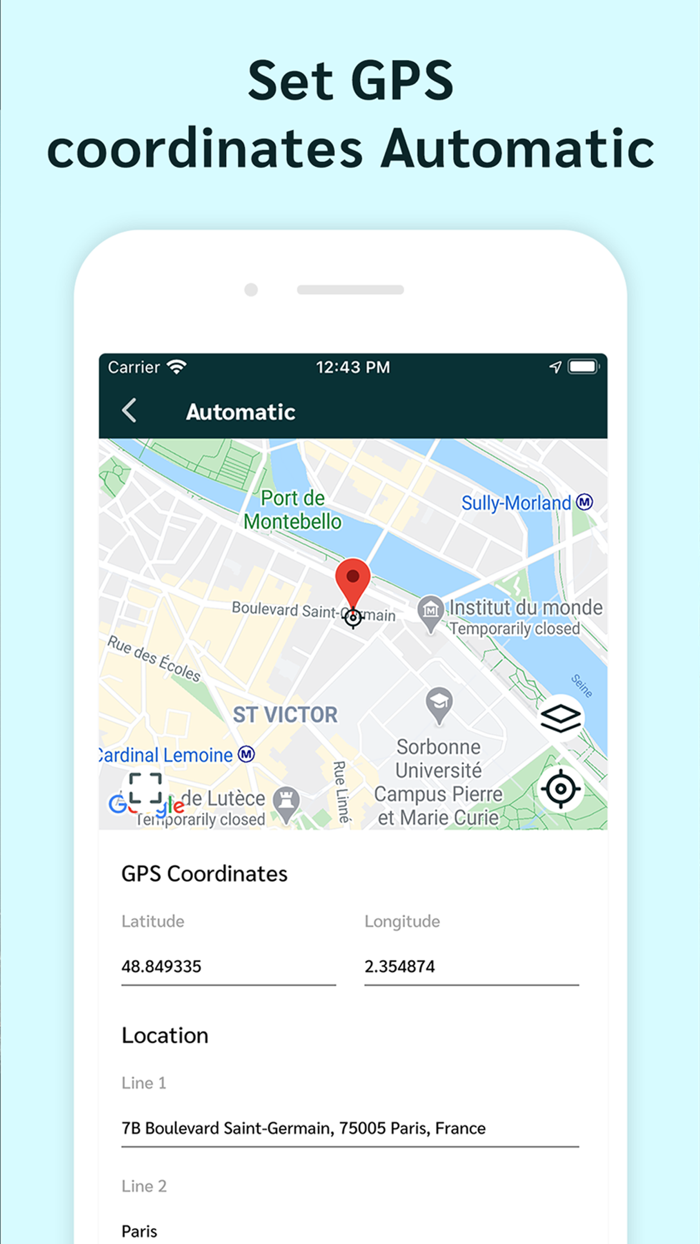 GPS Video Camera Video Geotag