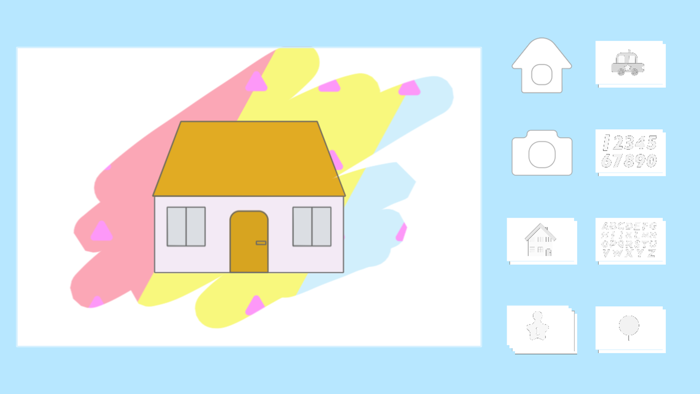 Ellou - Endless Baby Colorbook