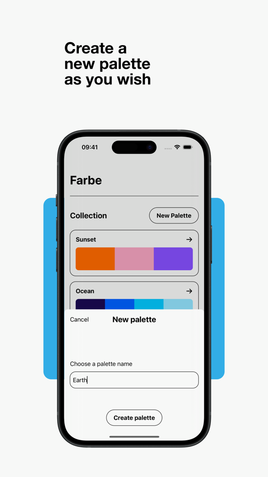 #2. Farbe - Palette collection (iOS) By: Mariana de Souza Lukasinski
