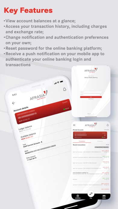 AfrAsia Mobile Banking Screenshot