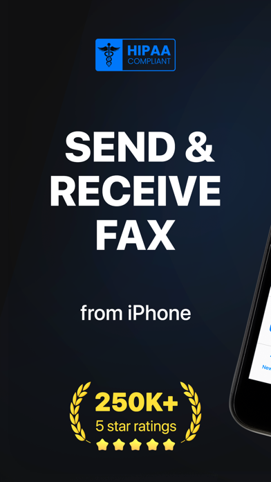 FAX from iPhone: Send Doc App Screenshot