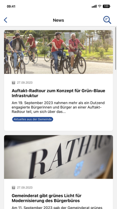 Gemeinde Graben Neudorf Screenshot