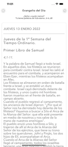 Game screenshot Evangelio Diario apk