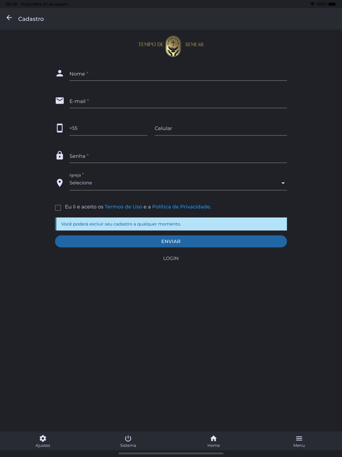 Igreja Tempo de Semear