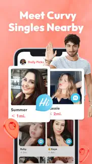 dating, meet curvy - wooplus iphone screenshot 4