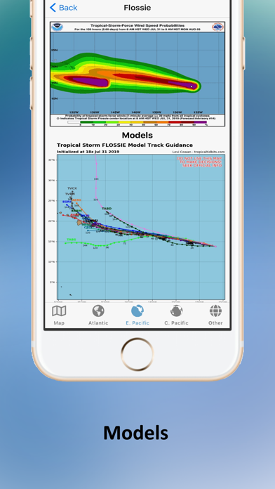 Tropical Hurricane Tracker Screenshot