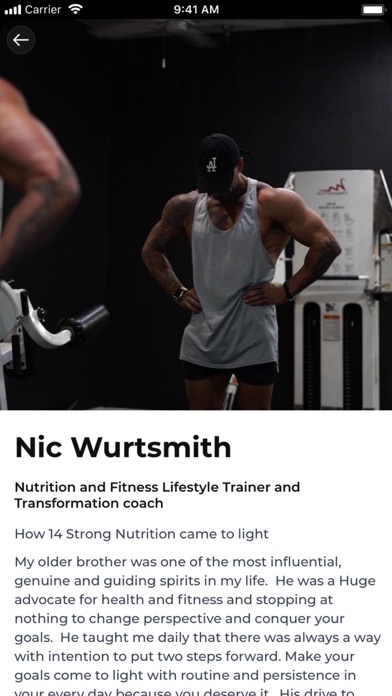 14 Strong Nutrition LLC Screenshot