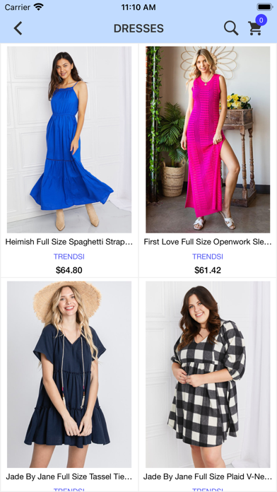 Blue Hawthorn Boutique Screenshot