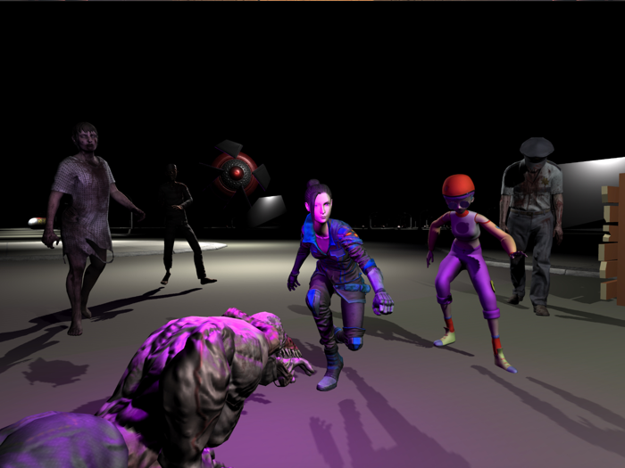 Zombie Survival Drone Attack