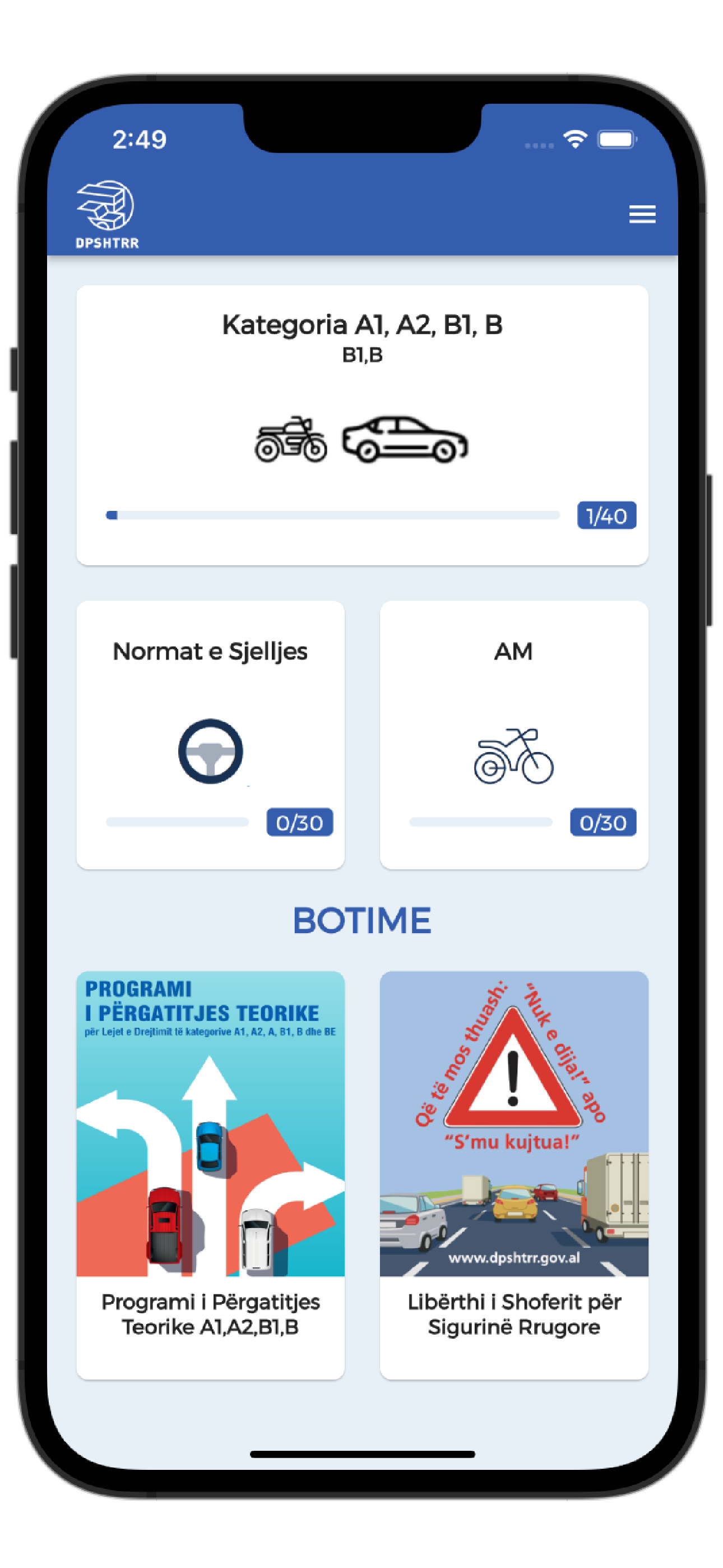 Leje Drejtimi DPSHTRR