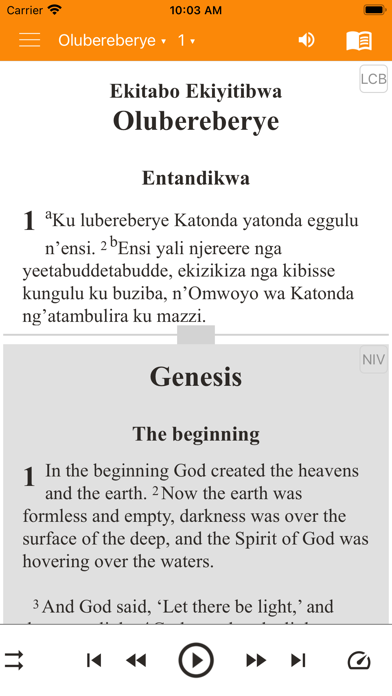 Screenshot #2 pour Luganda Bible