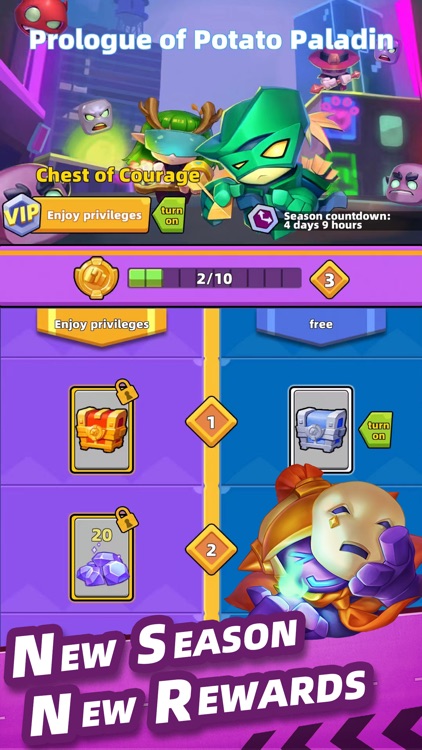 Potato Paladins-Tower Defense screenshot-3
