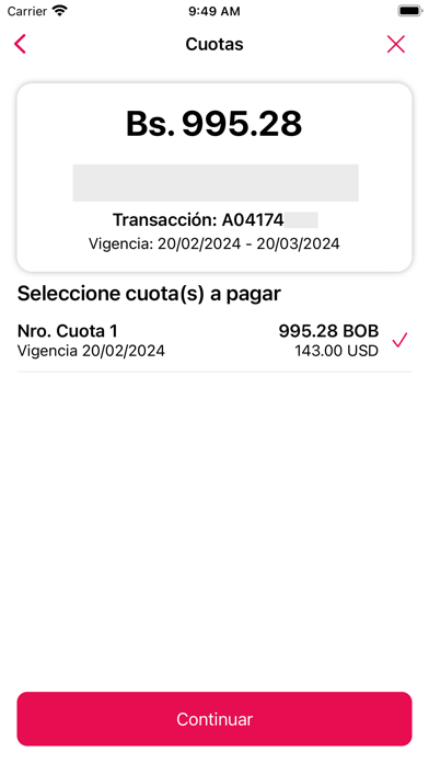BISA Seguros Screenshot