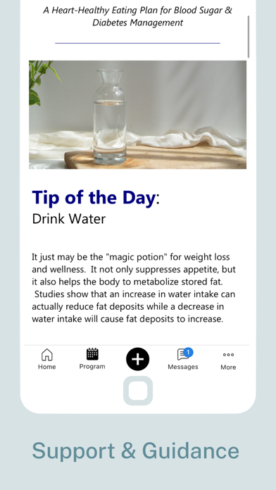 AIM Well Healthy Living Guide Screenshot