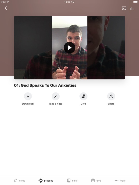 Redemption Church Denver iPad screenshot 3 - Lifestyle app