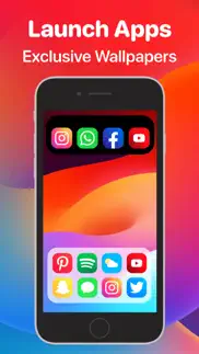 wallpapers 17 : live widgets iphone screenshot 4