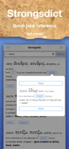 Strongsdict Greek Hebrew Dict screenshot #7 for iPhone