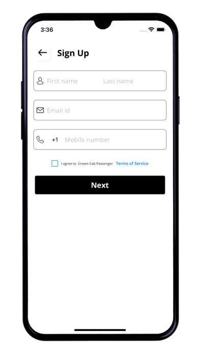 Crown Cab Passenger Screenshot
