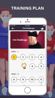 abs workout fit body exercises iphone screenshot 3