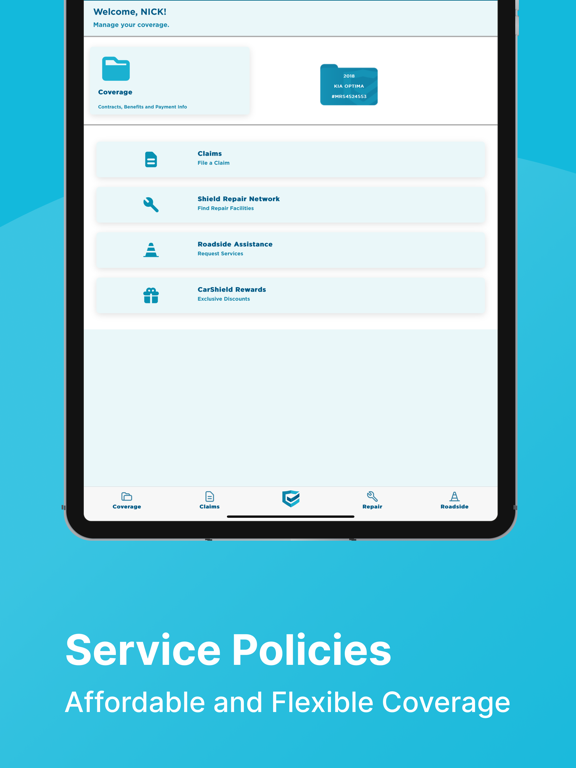 CarShield Mobile iPad screenshot 5 - Business app