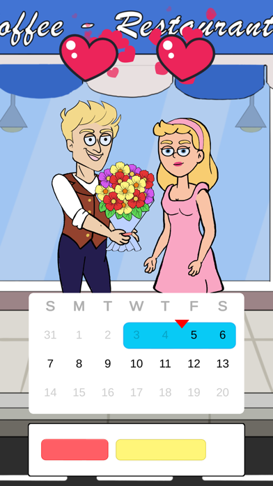 Dating Calendar Screenshot