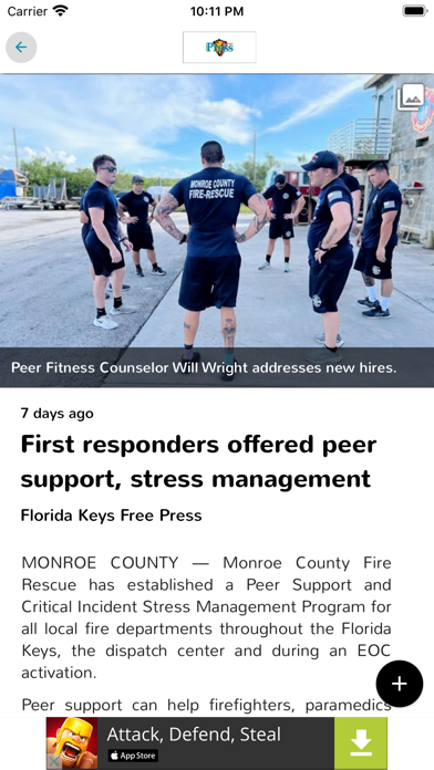Free Press - Florida Keys Screenshot