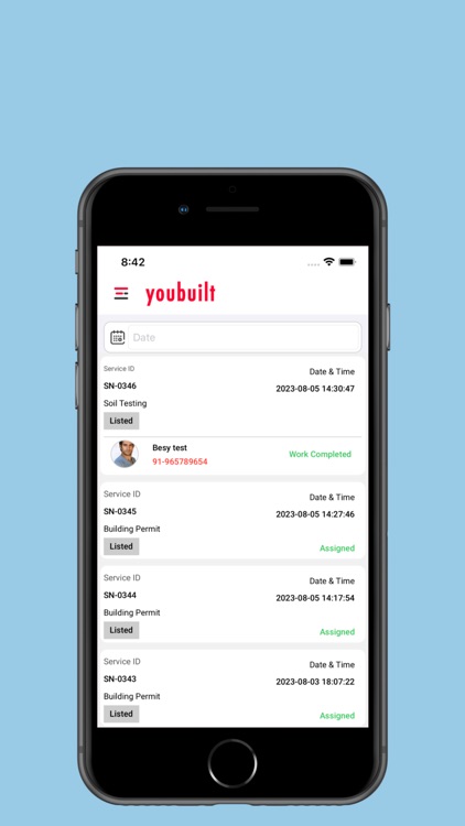 Youbuilt Service Manager