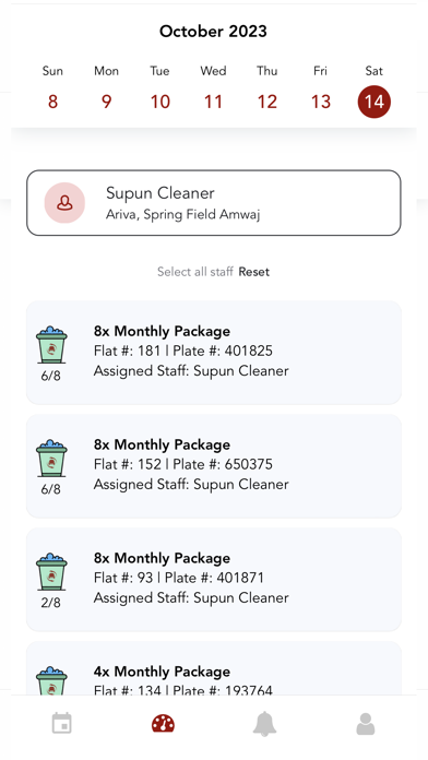 CarCare Staff Screenshot