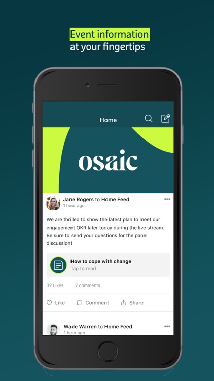 Osaic Events