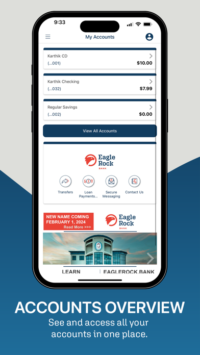 Eagle Rock Bank Consumer Screenshot
