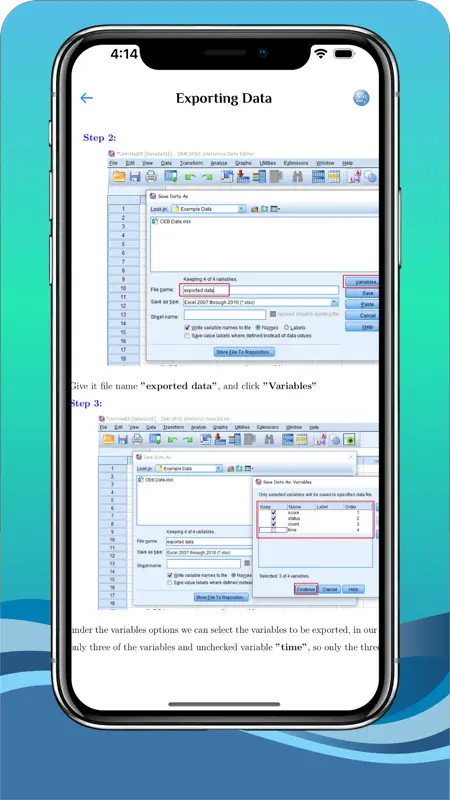 SPSS Software Guide screenshot 5 of 5