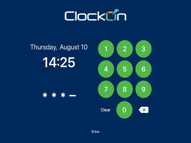ClockOn Kiosk screenshot-3