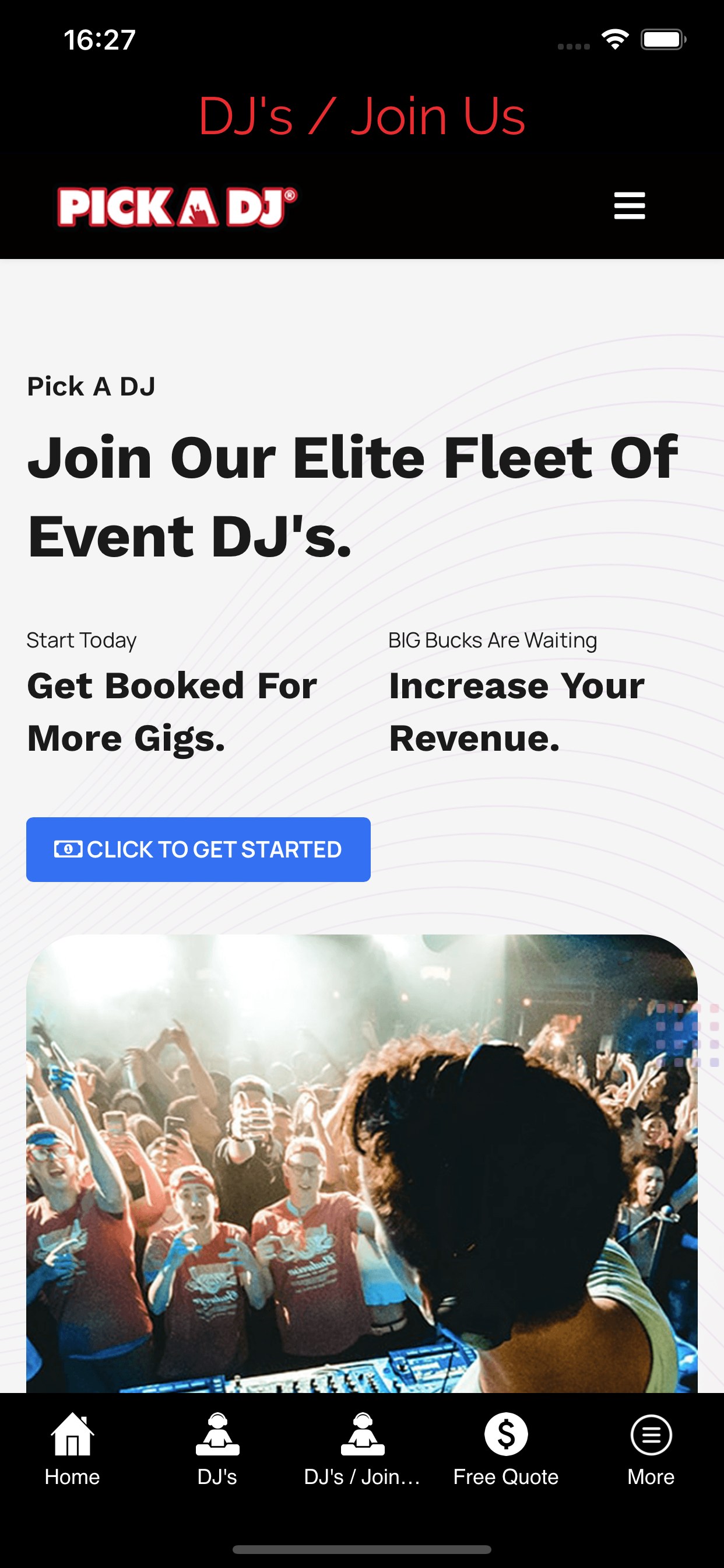 Pick A DJ