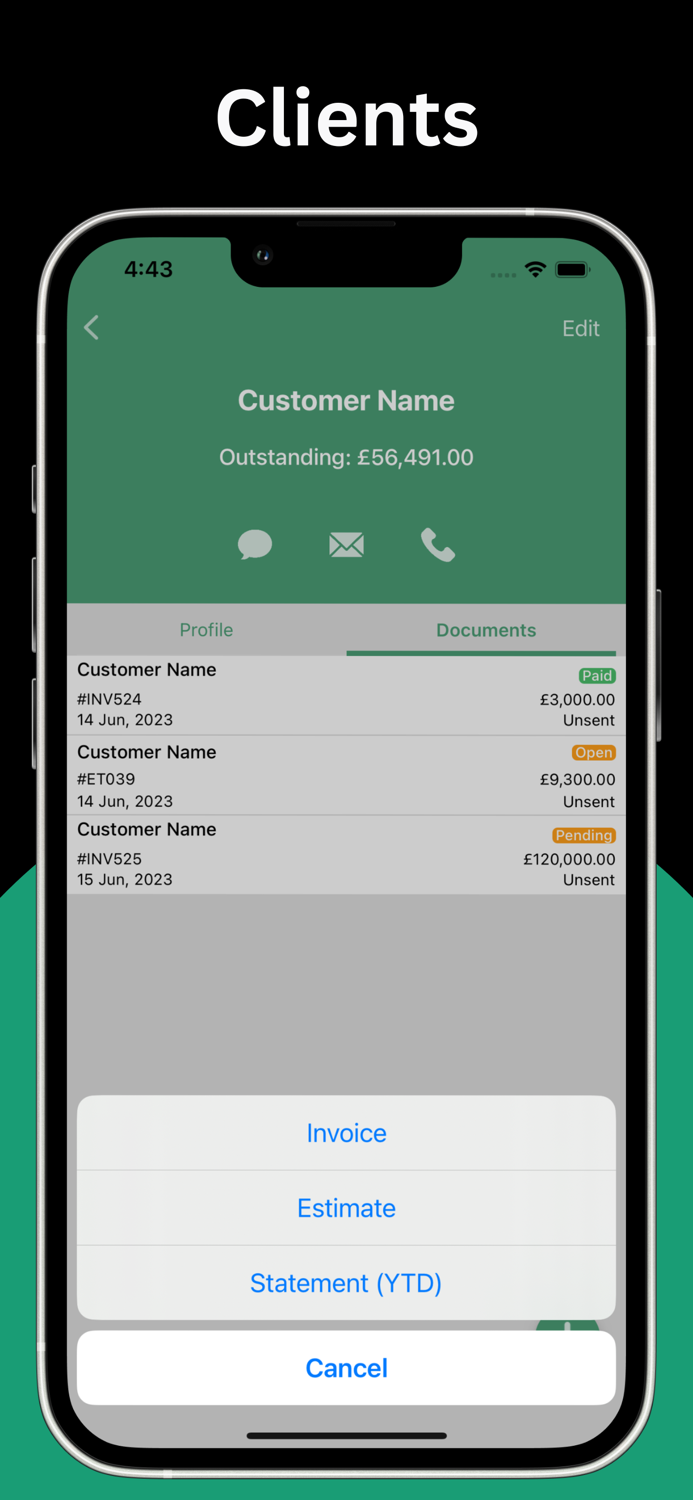 InvoiceToo App for Contractors