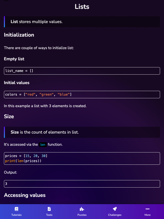 Python Champ iPad screenshot 6 - Education app