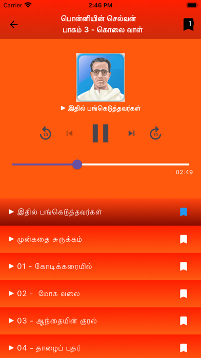 Ponniyin Selvan 3 Audio Oflineのおすすめ画像2