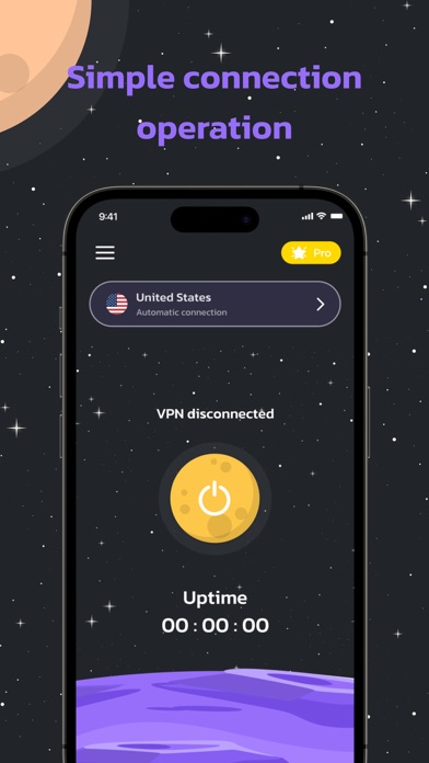 Stellar VPN: Freedom Protect Screenshot