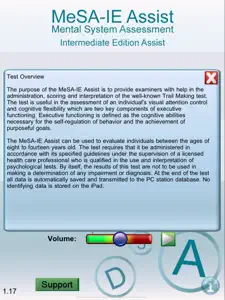 MeSA-IE Assist screenshot #2 for iPad