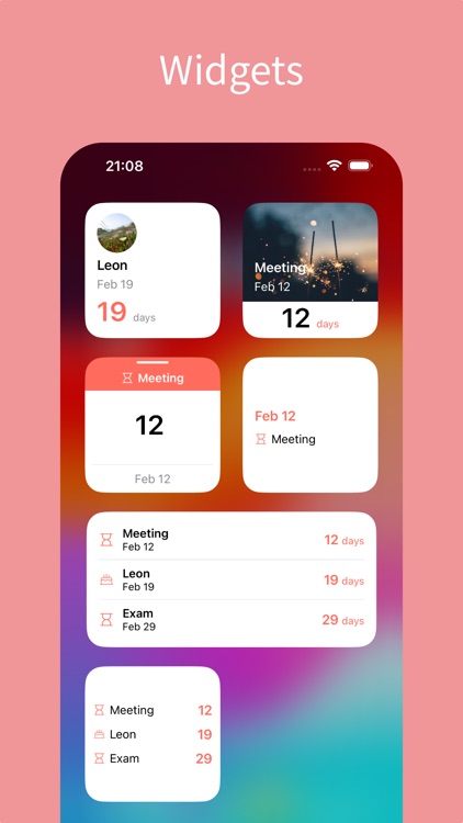 Birthday Reminder Countdown