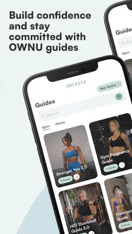 Game screenshot OWNU: Strength & Gym Training apk