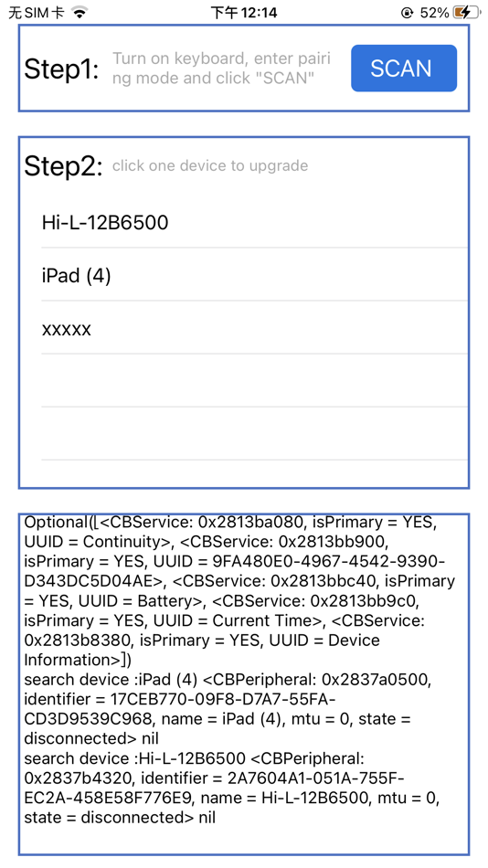 #2. Keyboard DFU Tool (iOS) Podle: 赵杰 李