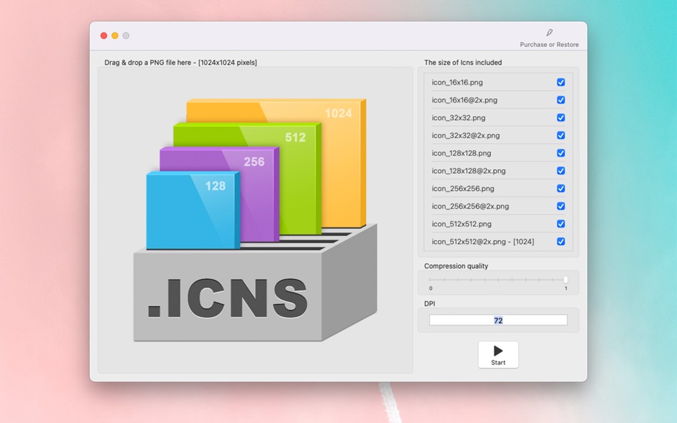 #1. My Icns Maker (macOS) 게시자: 瑞英 段