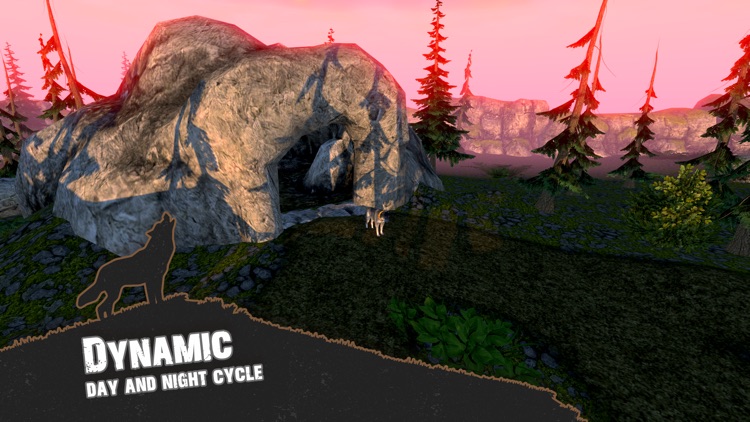 Wolf Simulator - Animal Games screenshot-4